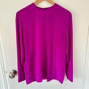 Vintage fuchsia top